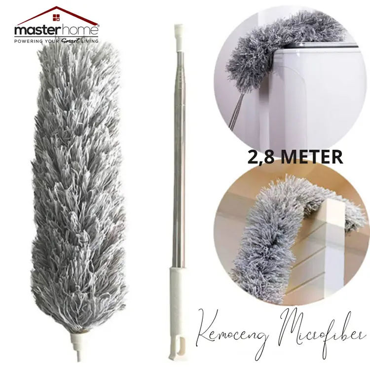 [BEST SELLER] Masterhome Kemoceng Fleksibel 280cm Bisa Tekuk | Pembersih Kemoceng Microfiber Panjang