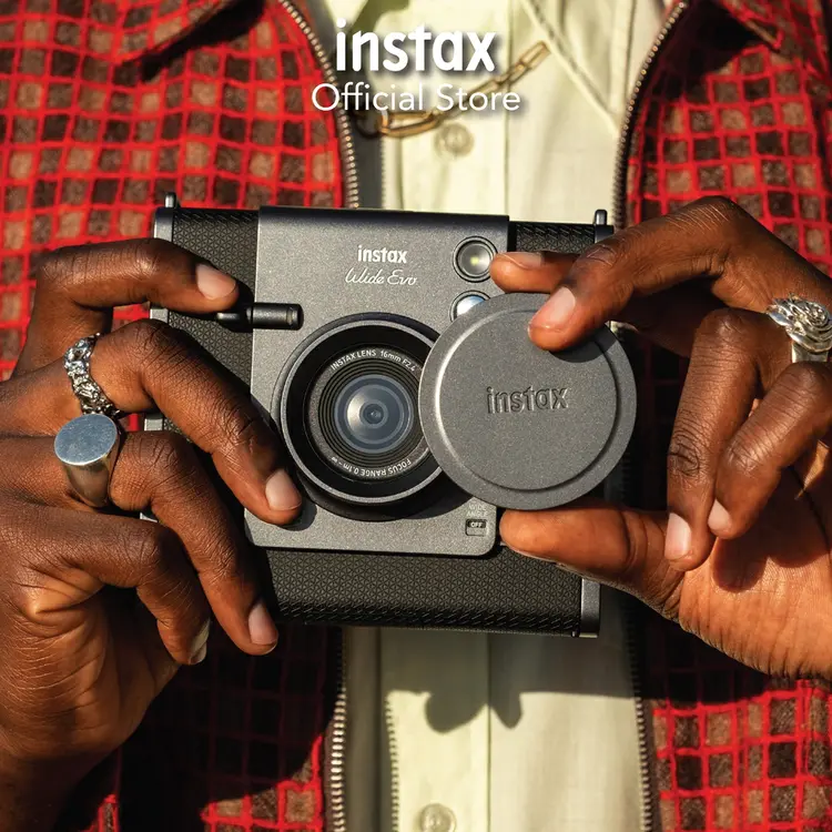 Fujifilm Instax Wide Evo Hybrid Instant Camera
