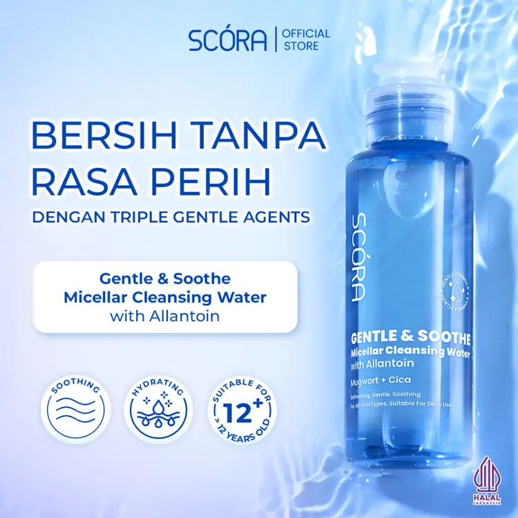 SCORA Gentle & Soothe Micellar Cleansing Water 100 ml