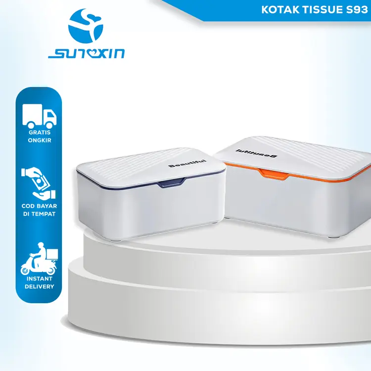 SUNXIN Kotak Tissue S93/ Box Masker Organizer / Tissue Box / Wadah Tisu / Tempat Tisu Minimalis