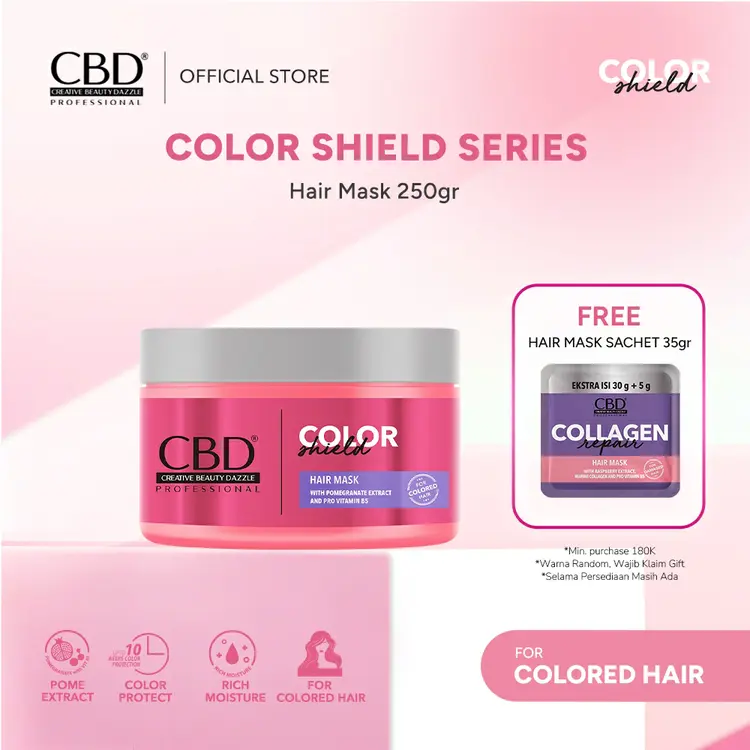 CBD Color Shield Hair Mask 250ml