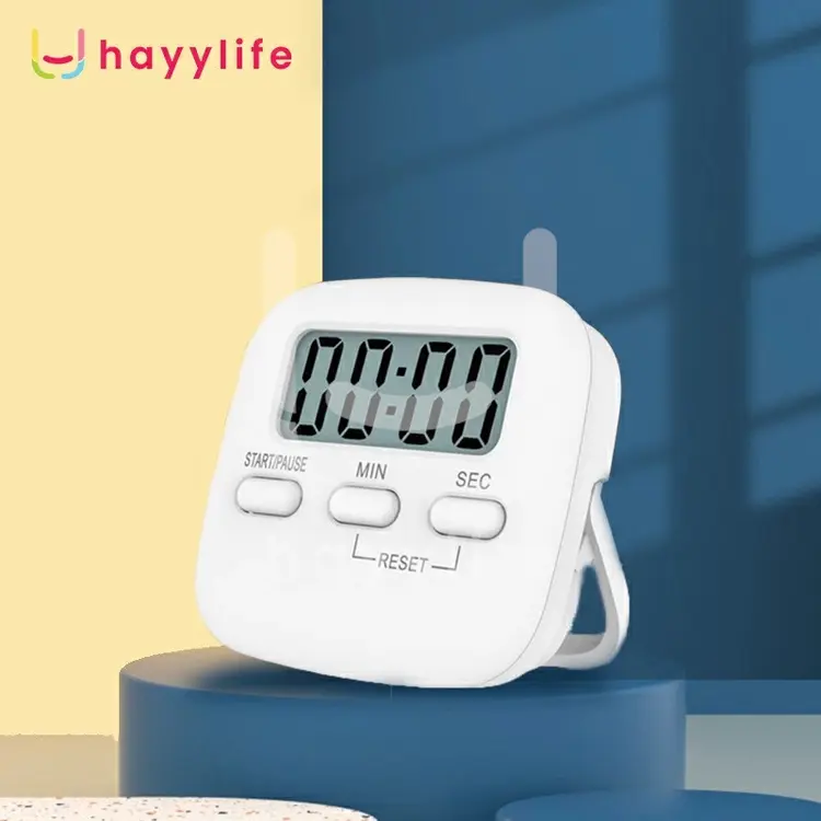HAYYLIFE Digital Kitchen Timer - Timer Stopwatch pengingat dapur Alarm layar besar LED HL-AGA549