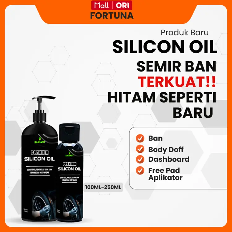 Semir Ban Motor Pengkilap Ban Mobil Penghitam Ban Silicon Oil