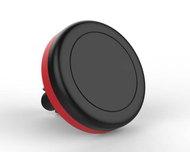 Blank Magnetic Car Air Vent Cell Phone Holder Car Mount Mobile Holder. 3d render illustration. Blank Magnetic Car Air Vent Cell Phone Holder Car Mount Mobile Holder. magnetic phone holder stock pictures, royalty-free photos & images