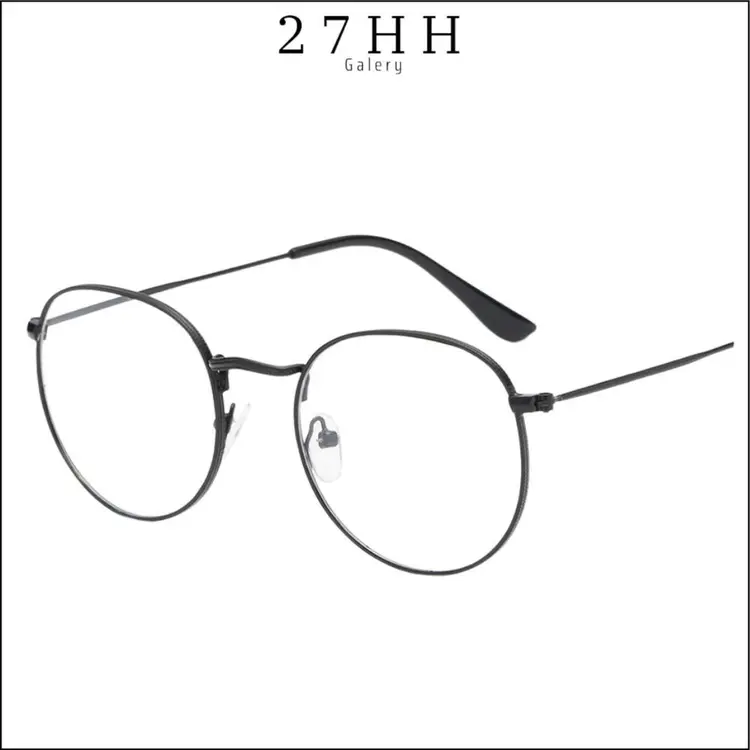 27HH KACAMATA WANITA PRIA FRAME KACAMATA MODEL VINATAGE UNISEX STYLE KOREA MURAH