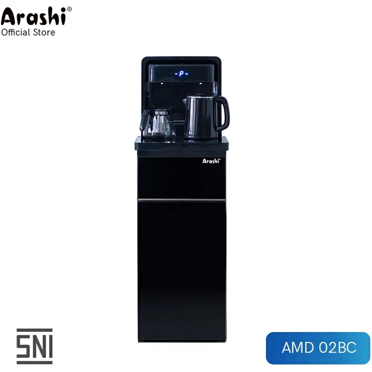 Arashi Dispenser Galon Bawah Digital Panas Dingin Normal - AMD02BC - FREE ONGKIR Jabodetabek