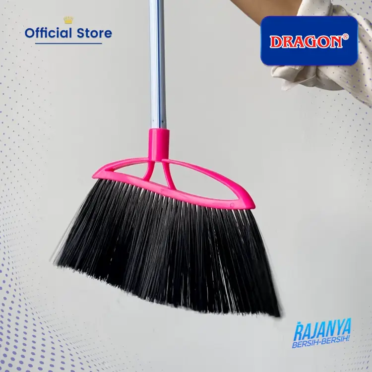 DRAGON Sapu Manila Hitam 90 Cm Pembersih Lantai Dust Remover Serbaguna SP148 Warna Random
