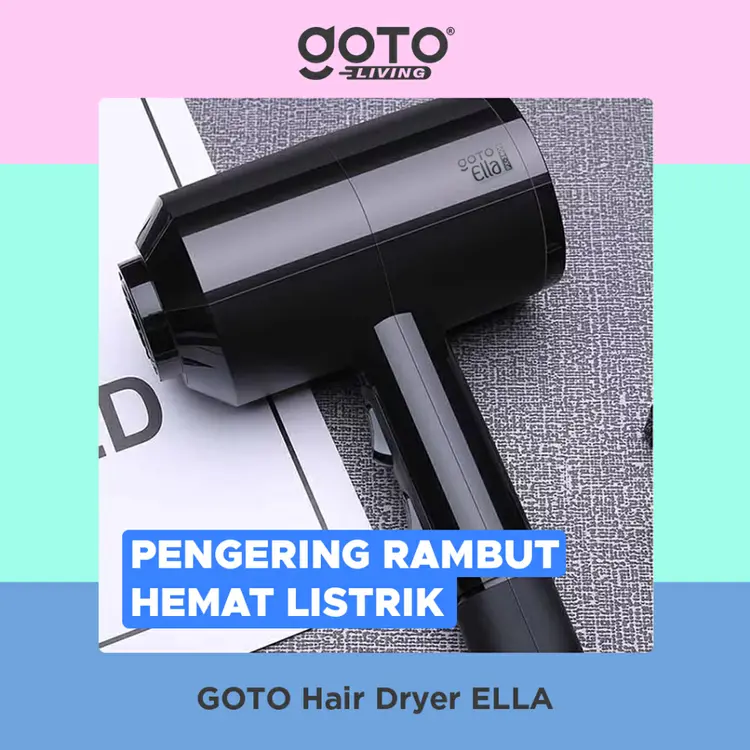 Goto Ella PX-3805 Hair Dryer Pengering Rambut Hairdryer Portable