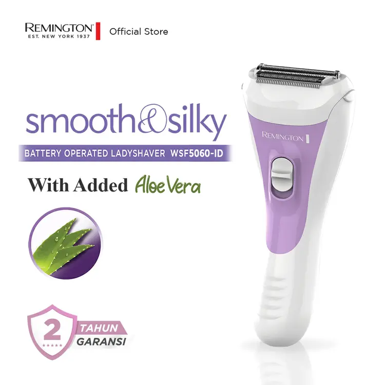 Remington Alat Cukur Rambut Smooth & Silky Lady Shaver WSF5060