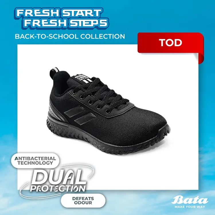 NORTH STAR - TOD "Anti Bacterial" Sepatu Sneakers Sekolah Anak