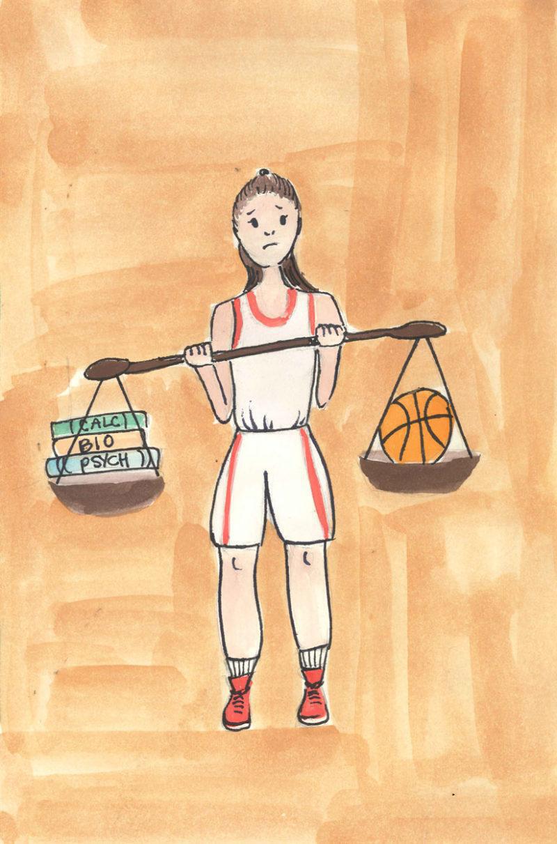 A Balancing Act – trying to juggle school, sports, a social life and more - Trinitonian