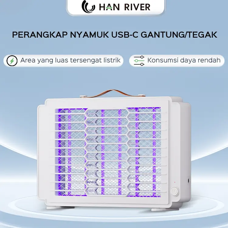 HAN RIVER Perangkap Nyamuk Killer Mosquito UV Lampu Nyamuk