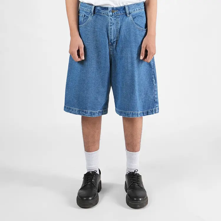 NRDN Clothing Celana Pendek 3 Star Jorts Short Denim Washed