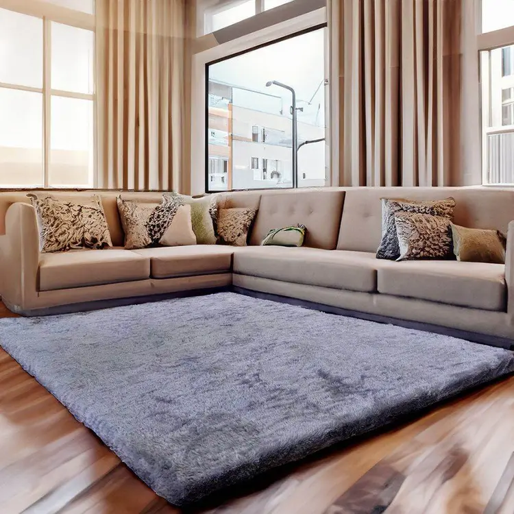 Karpet bulu rasfur empuk ukuran 160x100X3.5CM hdp | karpet aesthetic|karpet kamar tidur|karpet mewah