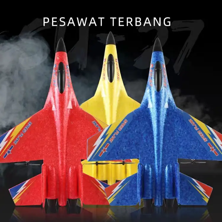 Jojotoy Mainan Pesawat Terbang Remote Control Led Pesawat Glider Airplane Foam SU35 Pesawat Mainan Pesawat Airplane Toy Rc Pesawat Terbang