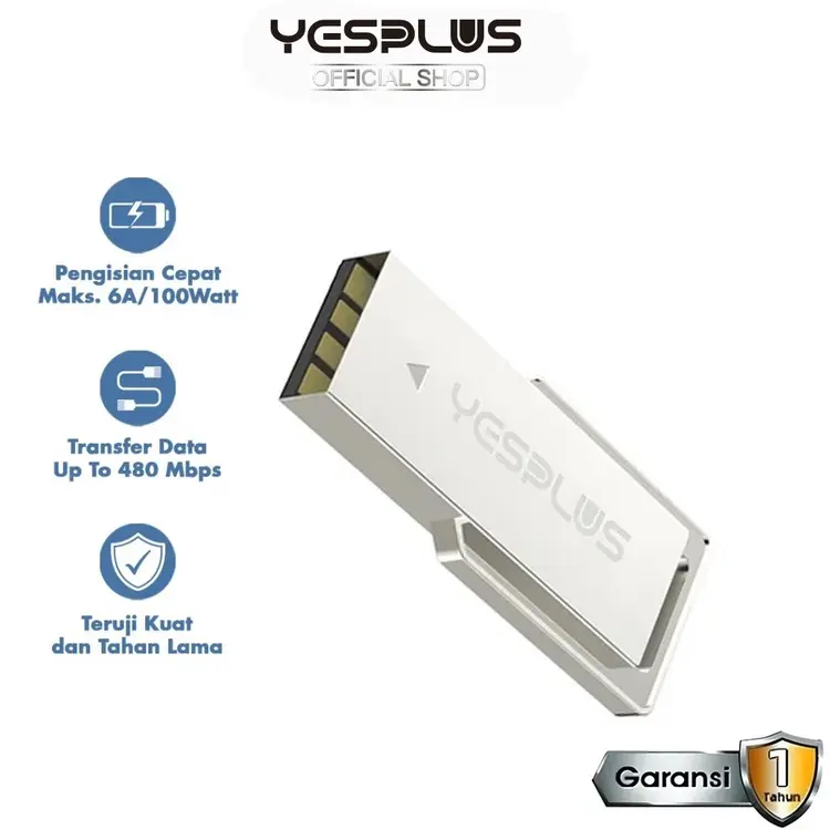 Receiver Wireless Bluetooth 5.3 YESPLUS YS-621D USB Bluetooth Audio Dengan Wireless Audio Dongle