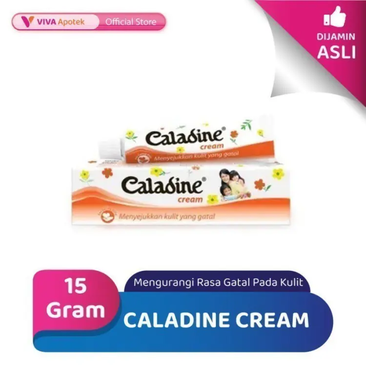 Caladine Cream Meredakan Gatal & Biang Keringat (15 Gram)