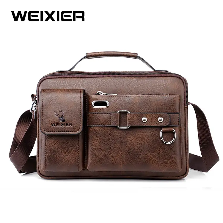 WEIXIER D234 Tas Selempang Pria Kulit Sling Bag Messenger WX-OS