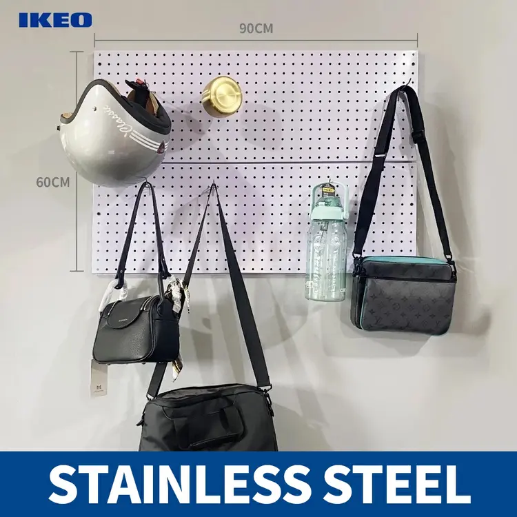 IKEO - Pegboard Dinding Dengan Gantungan Multifungsi