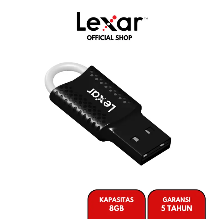 Lexar Flashdisk JumpDrive V40 USB 2.0 Flash Drive - 8GB