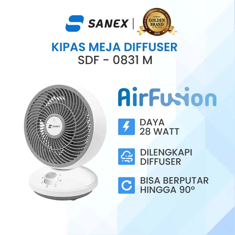 SANEX Kipas Angin Sirkulasi Meja SDF-0831 M