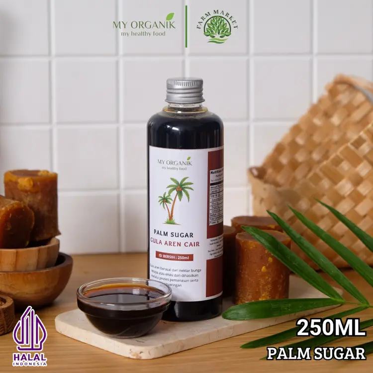 My Organik Gula Aren Cair 250ml Premium Organik Hight quality Palm Sugar