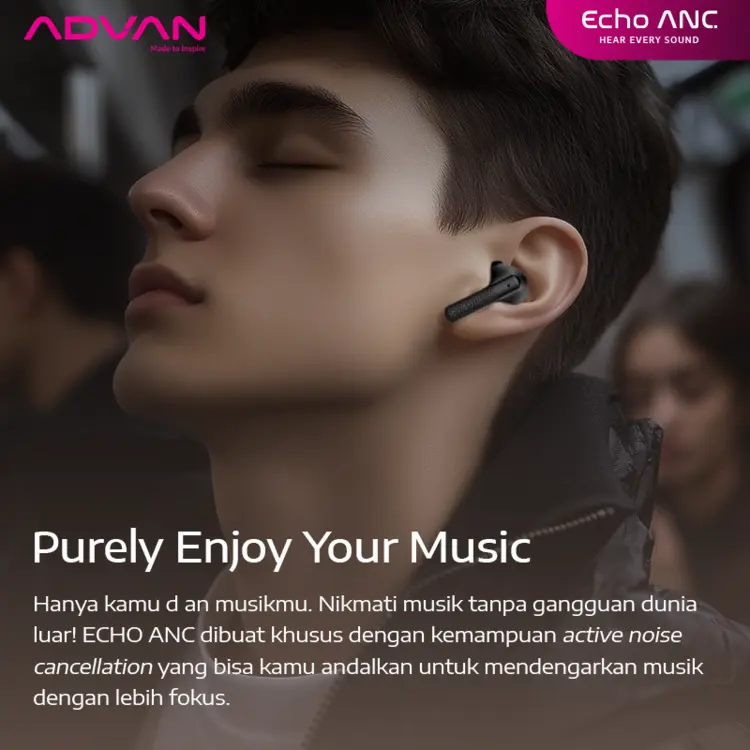 Beneran Active Noise Cancellation? Cek Review Jujur ADVAN TWS Echo ANC di Harga 120 Ribuan!