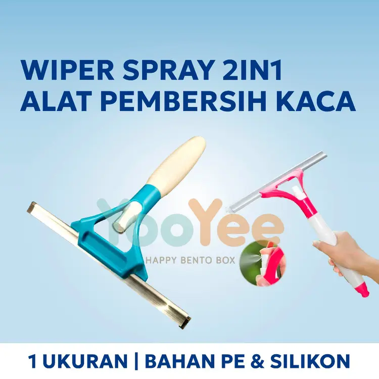 Yooyee Wiper Spray 2in1 / Alat Pembersih Kaca