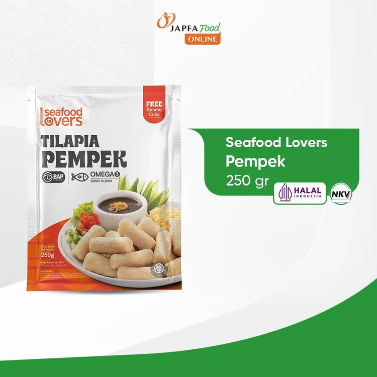 Seafood Lovers Pempek Ikan 250gr