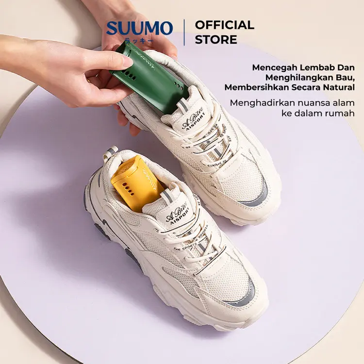 Suumo Deodorize Penghilang Bau Sepatu Tas Lemari/ Kamper Pewangi