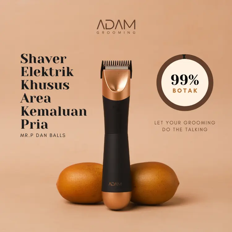 Adam [Katana] Alat Cukur Bulu Kemaluan Mr.P | Shaver | Trimmer Elektrik | Pencukur Laki Laki
