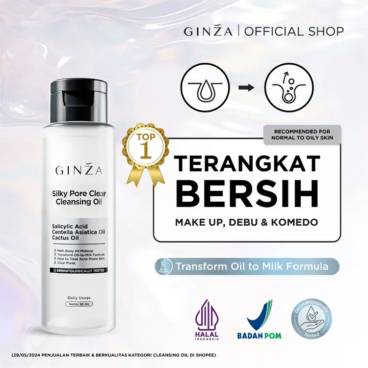 Ginza Cleansing Oil Travel Size 50 ml - Makeup Remover