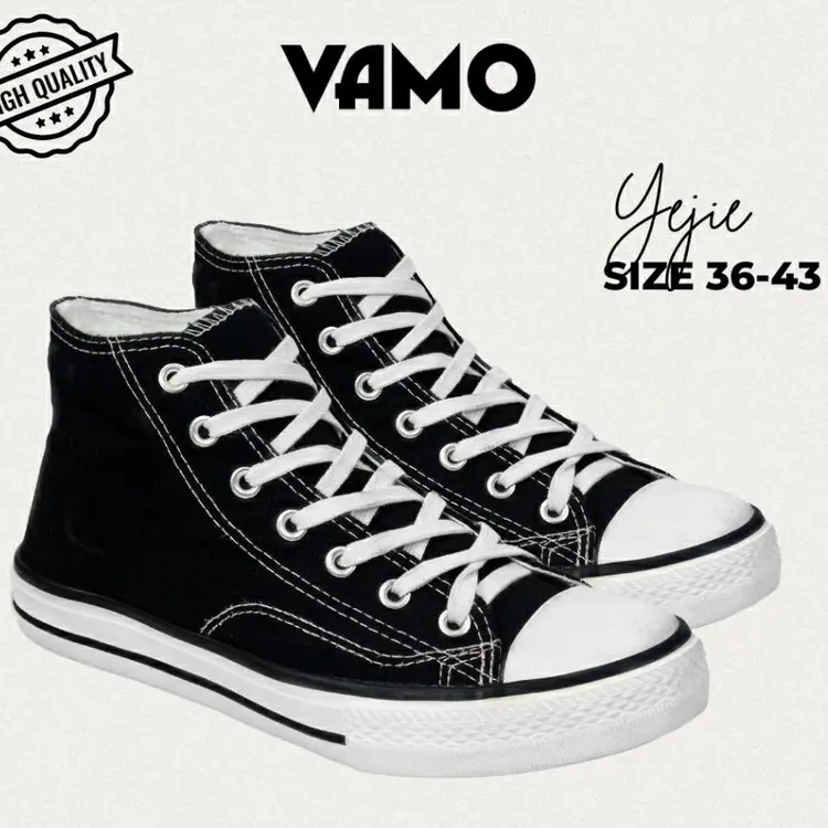 Zeodda Yejie Sepatu Sneakers Canvas Unisex Casual 1012