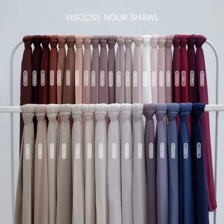Mengenal Pashmina Viscose, Ini Bahan dan Kelebihannya
