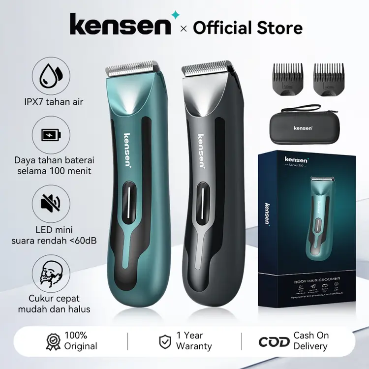 Kensen - Trimmer (Alat Cukur Bulu Kemaluan/Area Sensitif)