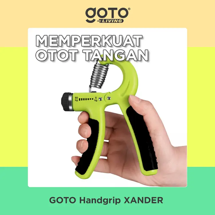 Goto Xander Handgrip Alat Fitnes Gym Olahraga Otot Tangan Hand Grip