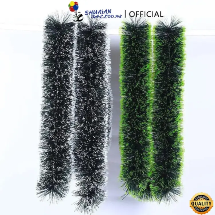 SHUAIAN Slinger Natal Putih Salju / Selinger Natal Hijau Daun /Slinger Dekorasi Pohon Natal/ Slinger natal