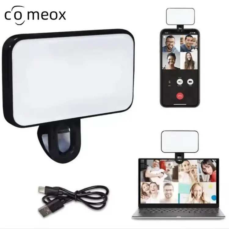 PL4 Lighting Konten 3 Warna Portable LED Light untuk Selfie dan Fotografi Lampu Saku Kecantikan