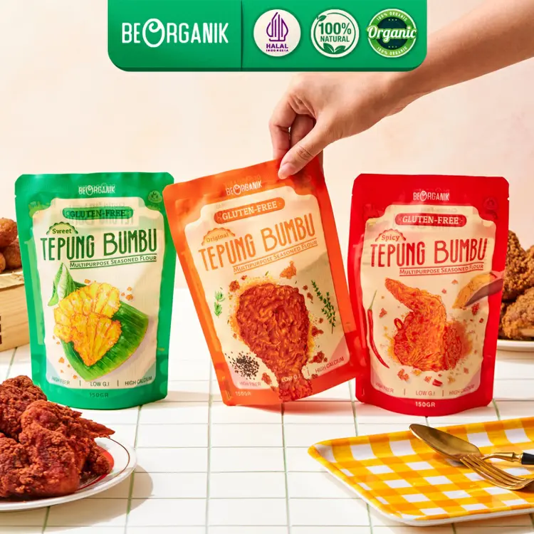 Tepung Bumbu Serbaguna Beorganik - Vegan & Gluten Free