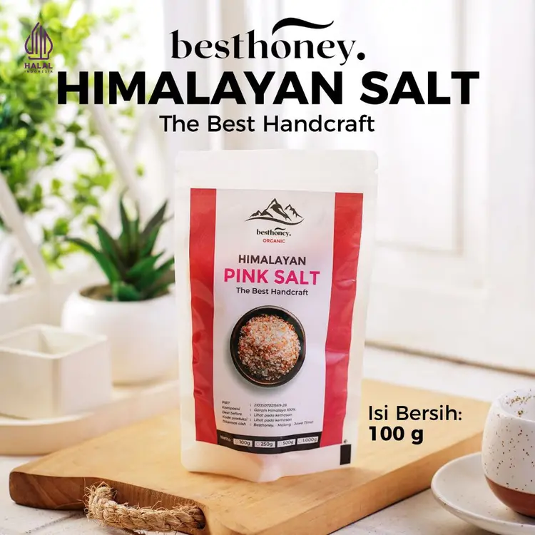 Best Honey Garam Himalaya Organik  Pink Himalayan Salt Alami