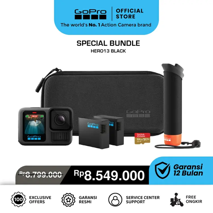 Gopro HERO13 Black Action Camera Bundle