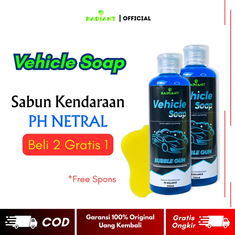 Vehicle Soap | Shampoo Cuci Motor dan Mobil Hi-Foam Ph-Balanced - Kilap Premium Car