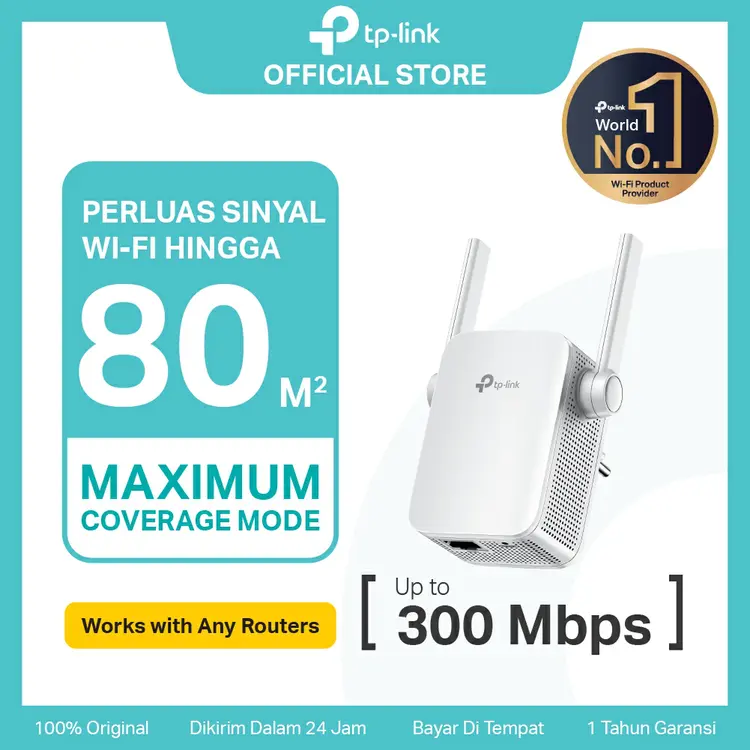 TP-Link TL-WA855RE | 300Mbps Wi-Fi Range Extender | Penguat Sinyal | WA854RE WA850RE WA860RE