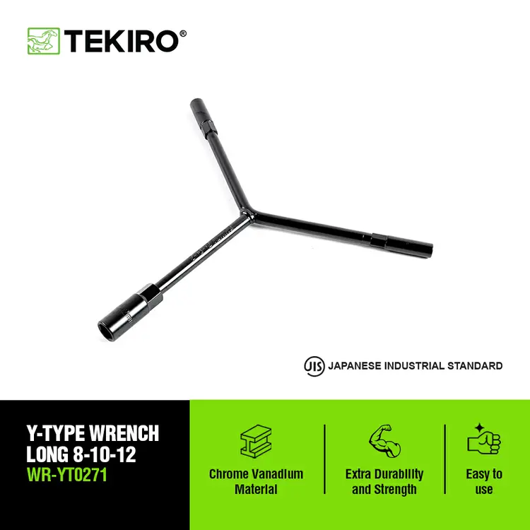 TEKIRO Y-TYPE WRENCH (LONG) 8 - 10 - 12 / KUNCI SOK Y PANJANG / TOOLS - ALAT PERKAKAS