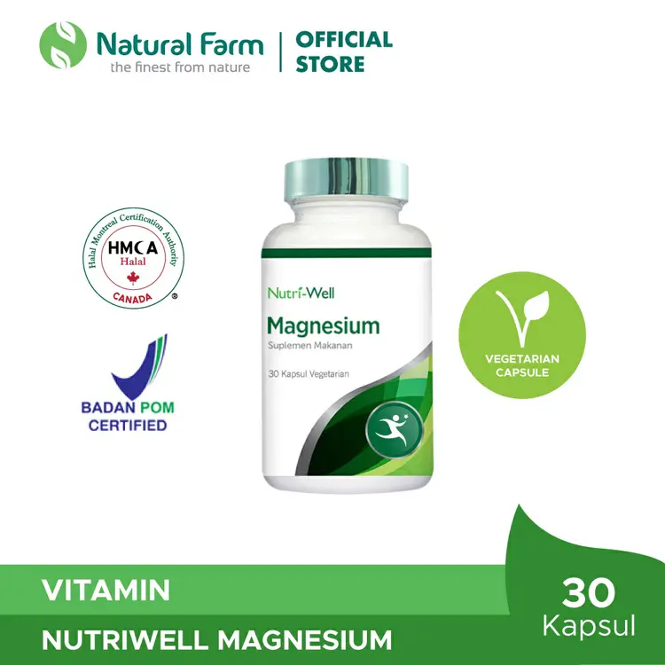 Nutriwell Magnesium - 30 Kapsul