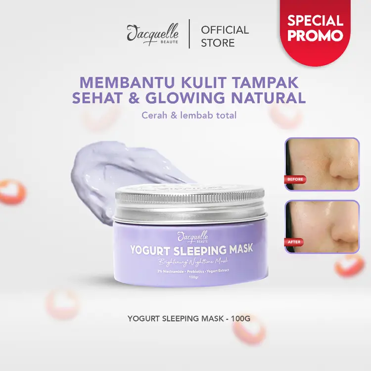 Jacquelle Yogurt Sleeping Mask / Moisturizer (Probiotic)