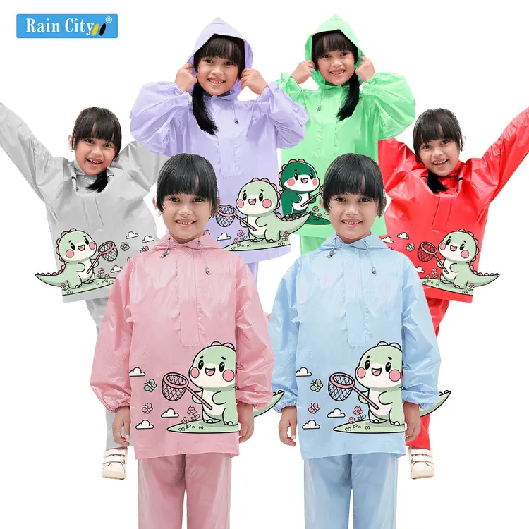 Jas Hujan Stelan Anak Rexy 70070 - Rain City