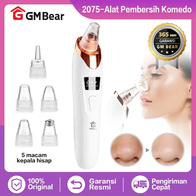 GM Bear Alat Penyedot Komedo Dan Jerawat 2075 - Komedo Remover Alat Penghilang Komedo