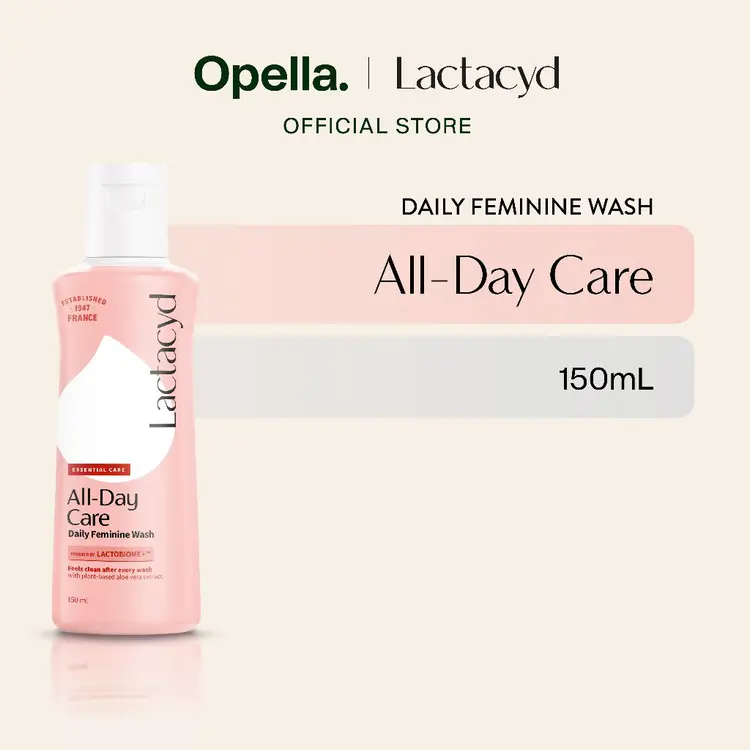 Lactacyd All Day Care Feminine Wash 150mL Pembersih Kewanitaan untuk Melindungi dari Gatal dan Iritasi