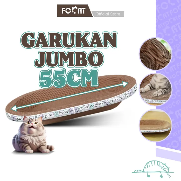 FOCAT Papan Garuk Kucing Anjing M33-M36 Cat Scratch Board/Cakaran Kucing